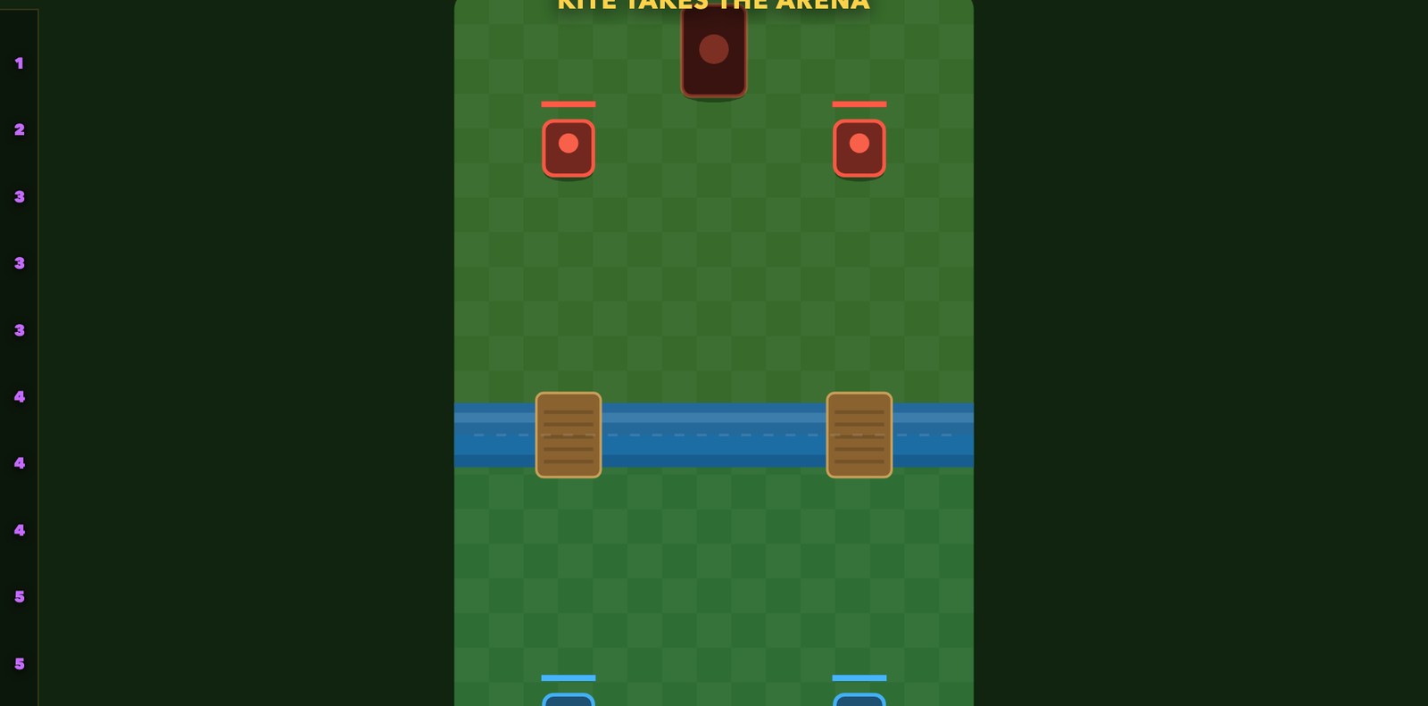 CLASH gameplay &mdash; close on the action
