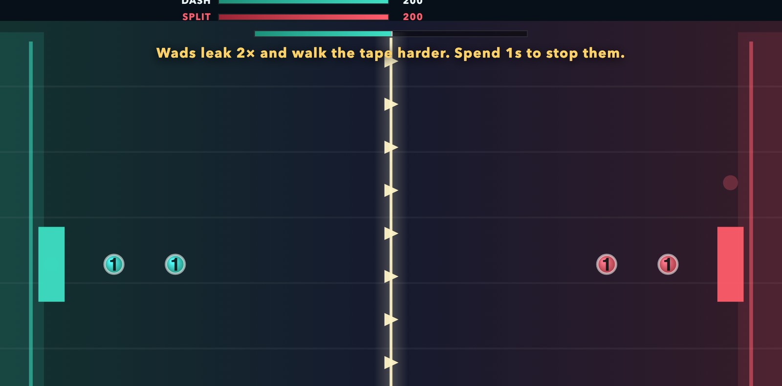 RUSHLINE gameplay &mdash; close on the action